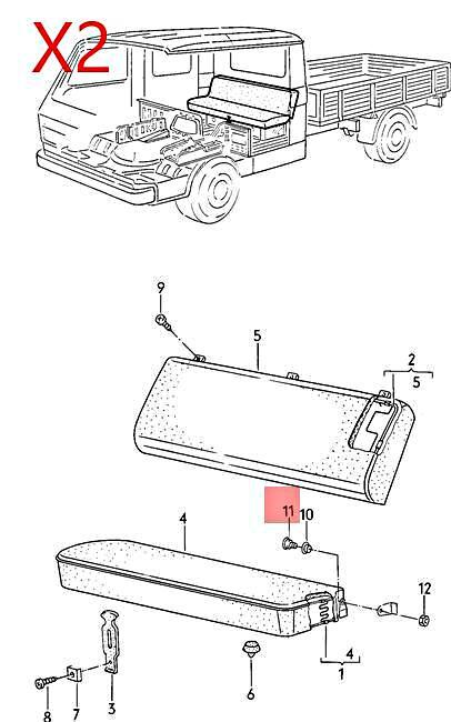Genuine VW Vanagon Syncro Oil Container – T3 Bus, Typ 2, OEM 251422371, Made In Germany - View #3