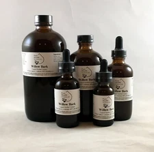 Willow Bark Tincture/Extract, Salix Alba, Multiple Sizes, Highest Quality