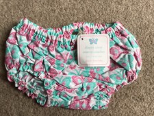 Pottery Barn kids Butterfly Diaper Cover 3-6 Months