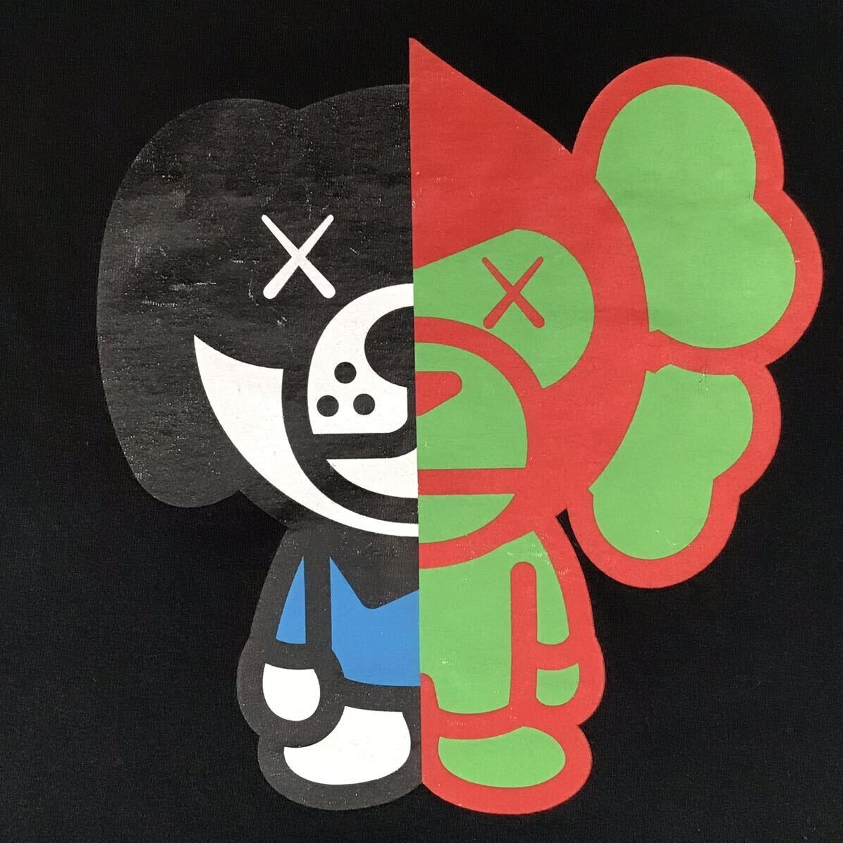BAPE × KAWS milo T-shirt a bathing ape NIGO Black Size M | eBay