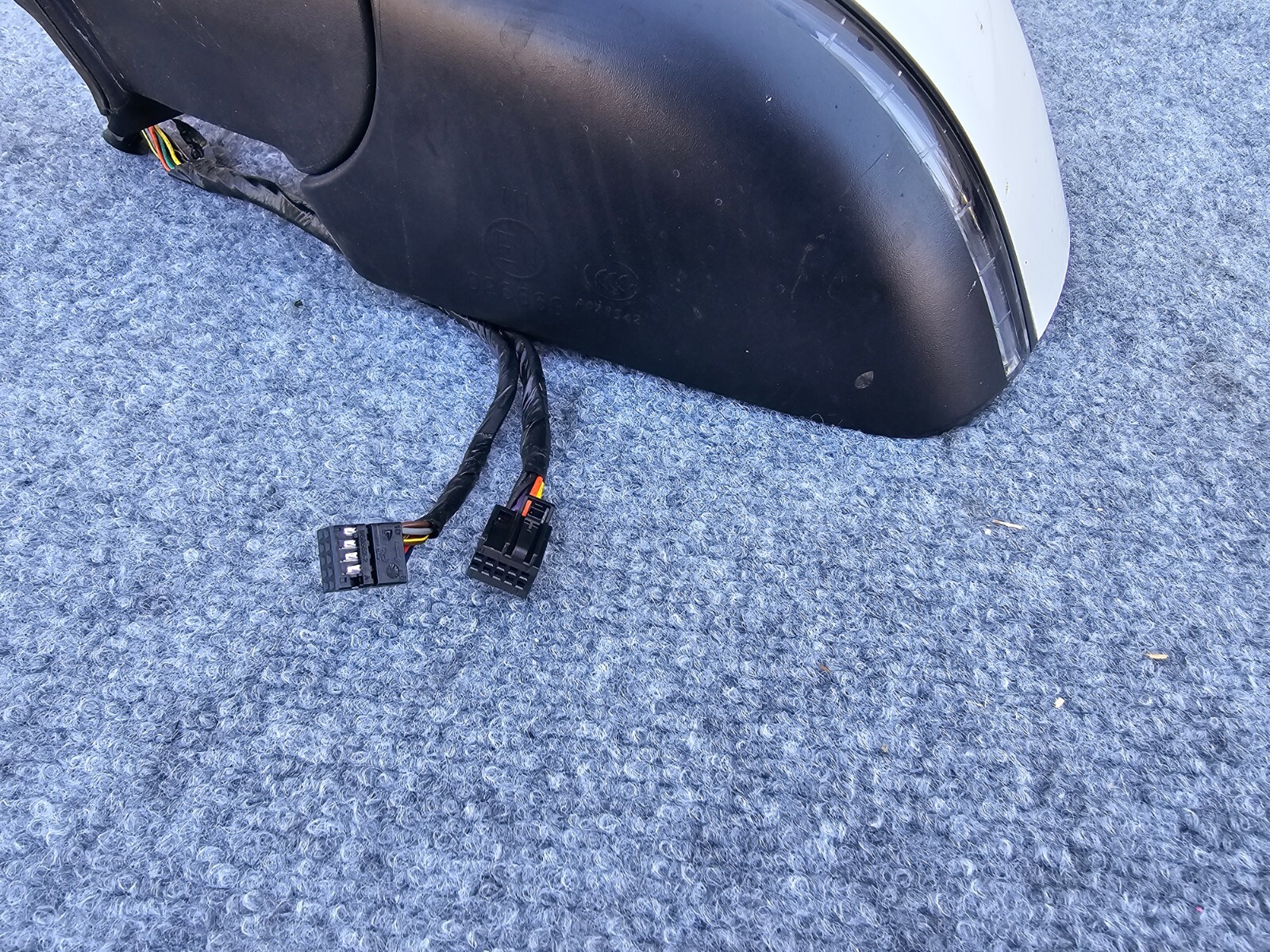 LEFT SIDE DOOR MIRROR ASSEMBLY W/AUTO FOLD OEM 14-19 MASERATI GHIBLI S Q4