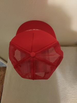 Casquette Vintage Matco Tools Années 90 - Rouge Velours Côtelé Snapback - Neuf Sans Étiquettes