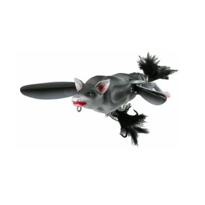 Savage Gear 3D Bat 12,5cm 54g Grey Fledermausimitat Oberflächenköder