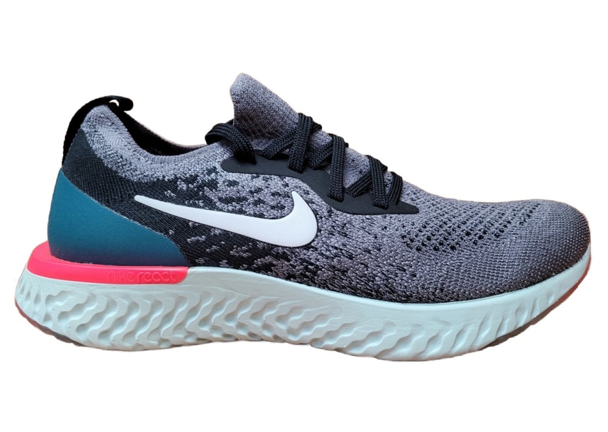 Nike Epic React Flyknit Gs Big Kids Size 943311-010 Grey