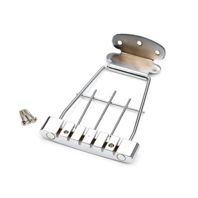 6-String Electric Guitar Trapeze Tailpiece Electric Bass Guitar Bridge Tailpiece