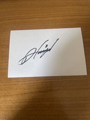 Jack Harrison signierte 6x4 weiße Karteikarte England, Everton