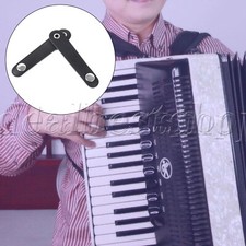 6 x Leather Adjustable Accordion Bellow Straps Belt 10cm Hole Distance