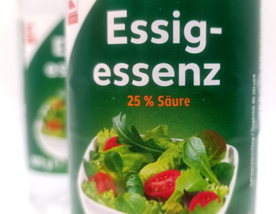 Essigessenz Essig Essenz Konzentrat 3x400 ml mit 25% Sure Lebensmittel  Reiniger | eBay.de