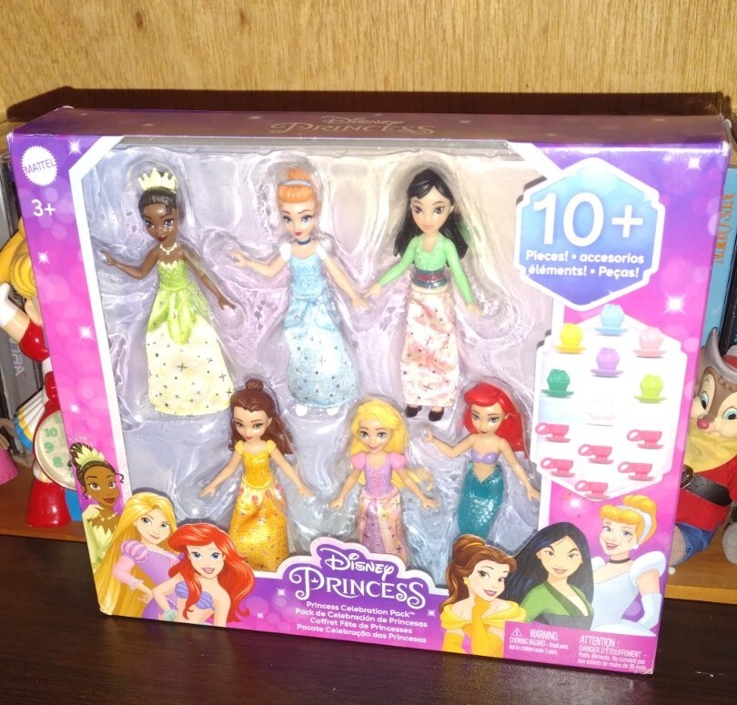 Disney Princess Celebration Pack (6) 3.5