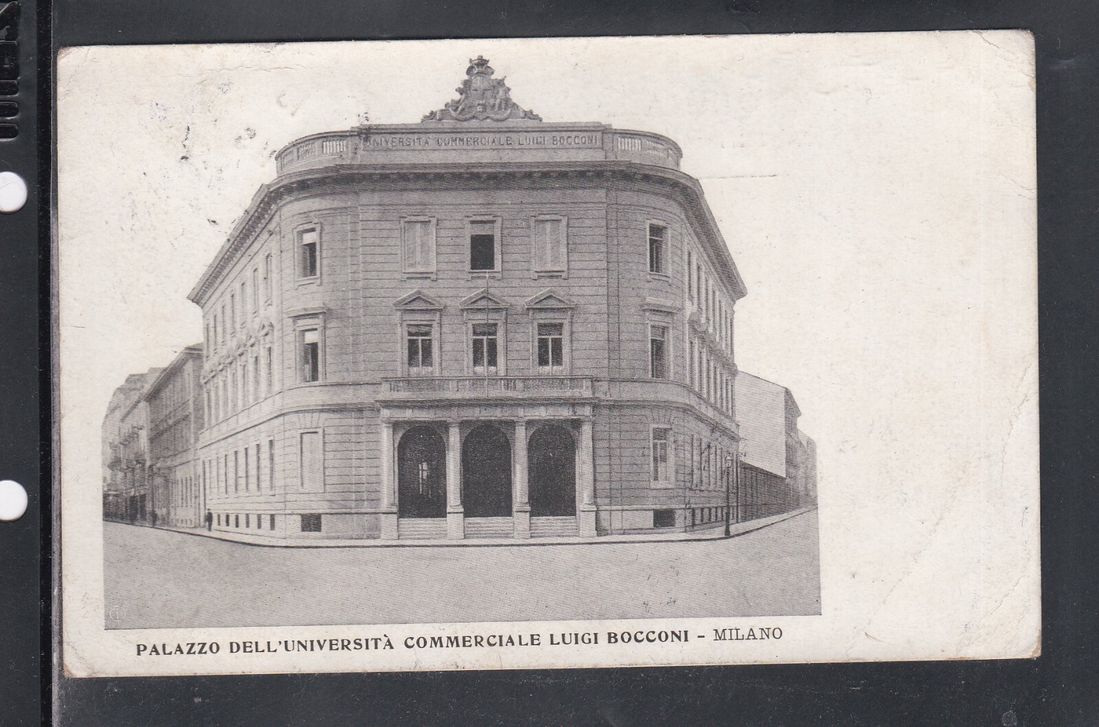 Cartolina Milano Palazzo dell'Università Commerciale Luigi Bocconi C1796