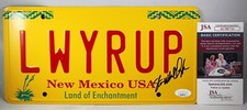 STEVEN MICHAEL QUEZADA SIGNED BREAKING BAD LICENSE PLATE BETTER CALL SAUL JSACOA