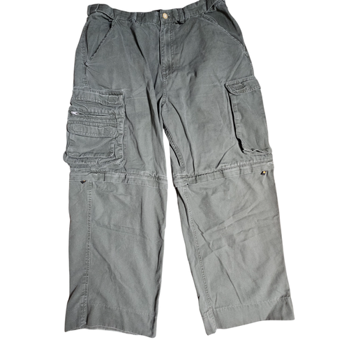 Boys Scouts of America BSA Convertible Uniform Pants Cargo Mens 36x26 Green - Picture 5 of 10