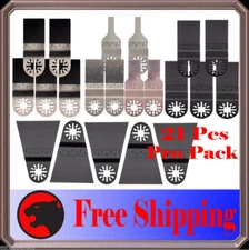 21 Pcs Conbo Oscillating Multi Tool Saw Blade For Milwaukee Ryobi Jobmax Ridgid