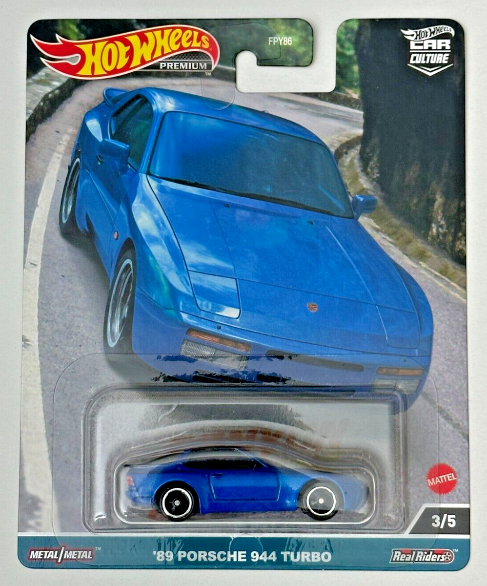 Hot Wheels '89 Porsche 944 Turbo Blue #3 3/5 - 2023 Car Culture