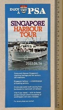ancienne brochure PSA - Tour du port de Singapour