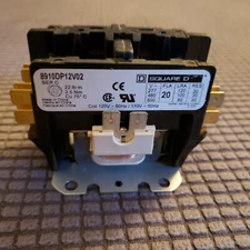 SQUARE D 8910DP12V02 CONTACTOR 1HP 115V-230V 50/60HZ 