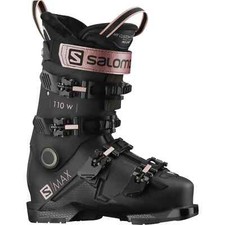 New $800 Junior Salomon SMAX 110W GW Ski boot...
