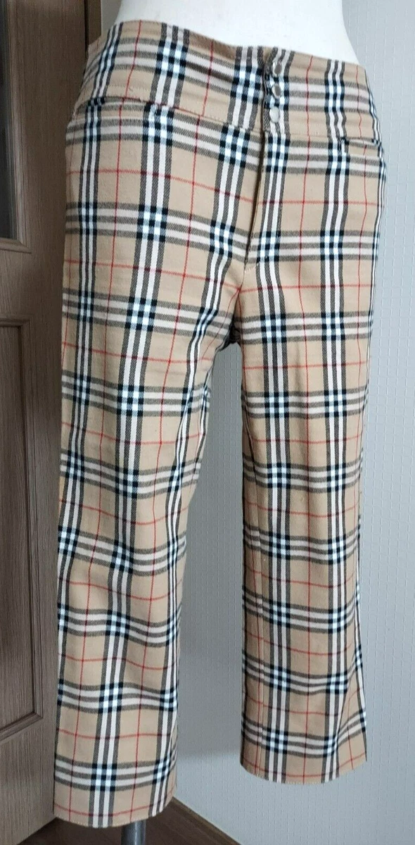 Burberry cropped pants Clearance