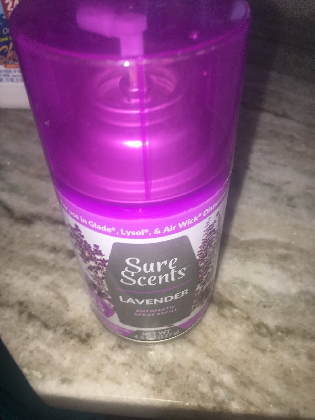 Sure Scents Lavender Refill Can 4.5oz eBay