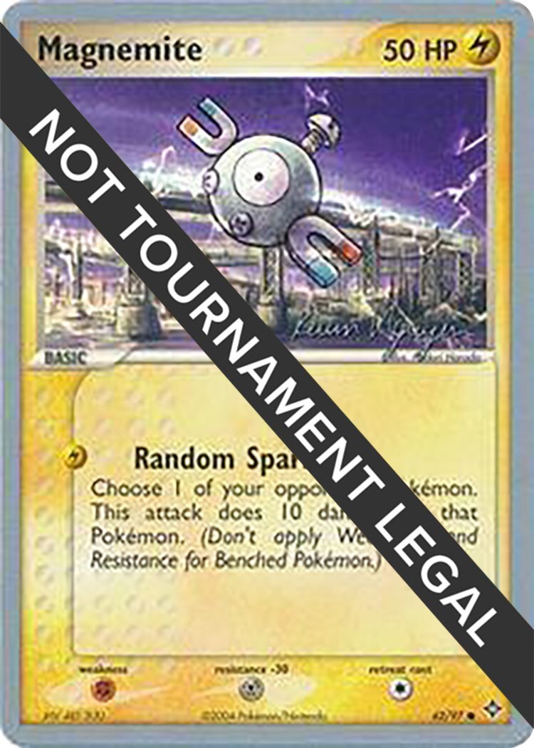 Magnemite - 2004 (Kevin Nguyen) 62/97 World Championship Decks