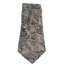 Windsor Paisley Design 100 Silk Tie Neutral Multi-Color Paisley USA