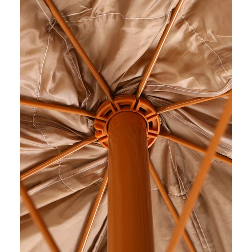 8ft Thatch Patio Tiki Umbrella,Manual Tilt Adjustment Straw Umbrella for Outdoor - Picture 10 of 12