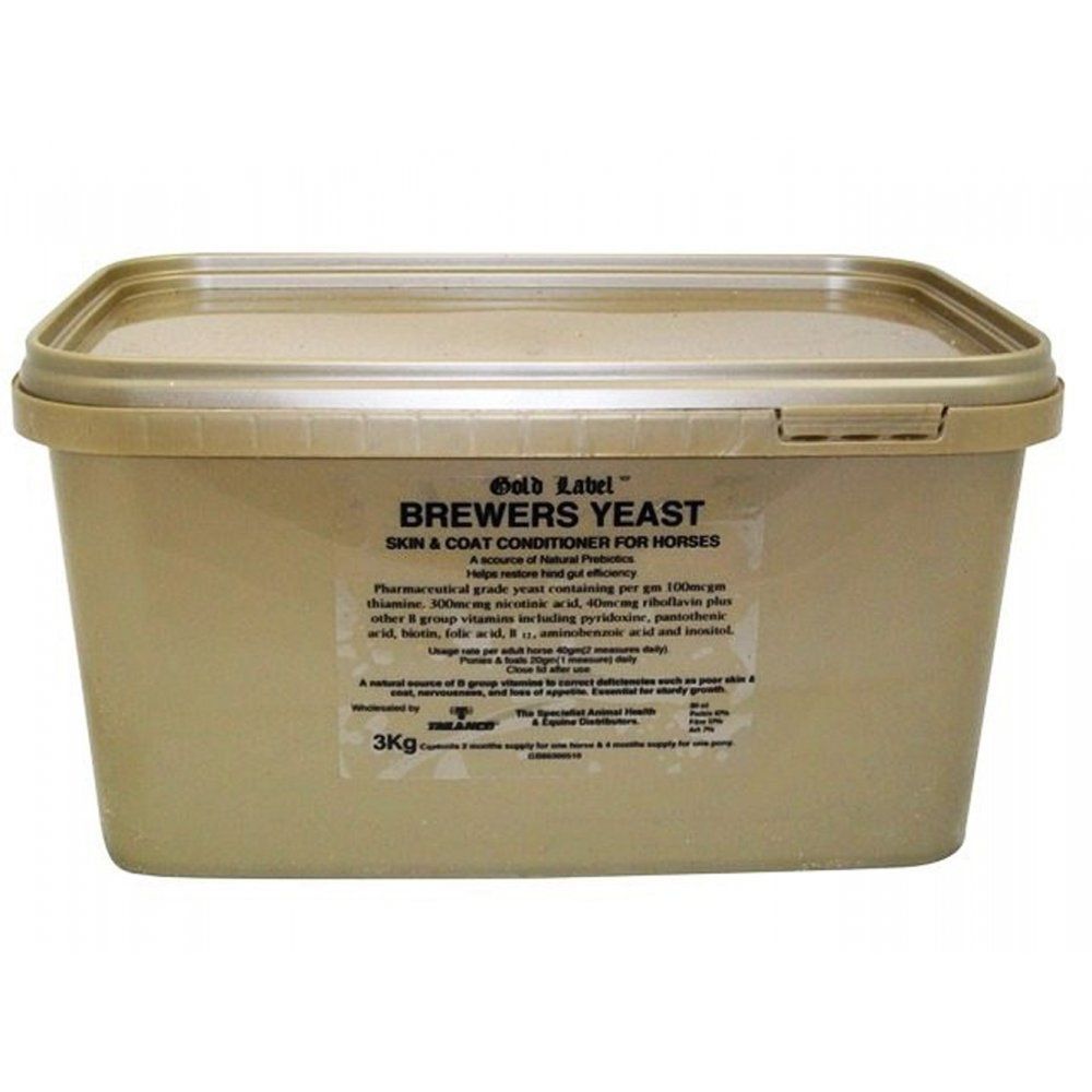 GOLD LABEL BREWERS YEAST SUPPLEMENT FOR HORSES SKIN & COAT 1.5KG