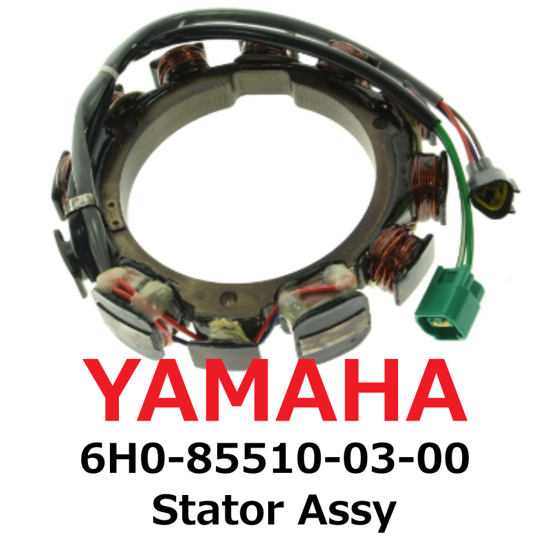 NEW】Yamaha Genuine 2002-2009 90HP Stator Assy 6H0-85510-03-00 | eBay