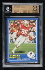 1989 Score Stanley Morgan #51 BGS 9.5 GEM MINT 0a2