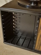 Vintage Cassette Tape Spinning Storage Holder Case for 20 or 32 Tapes MCM