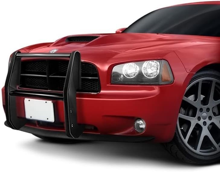 Steelcraft Black Police Push Bumper | Fits 2006–2010 Dodge Charger