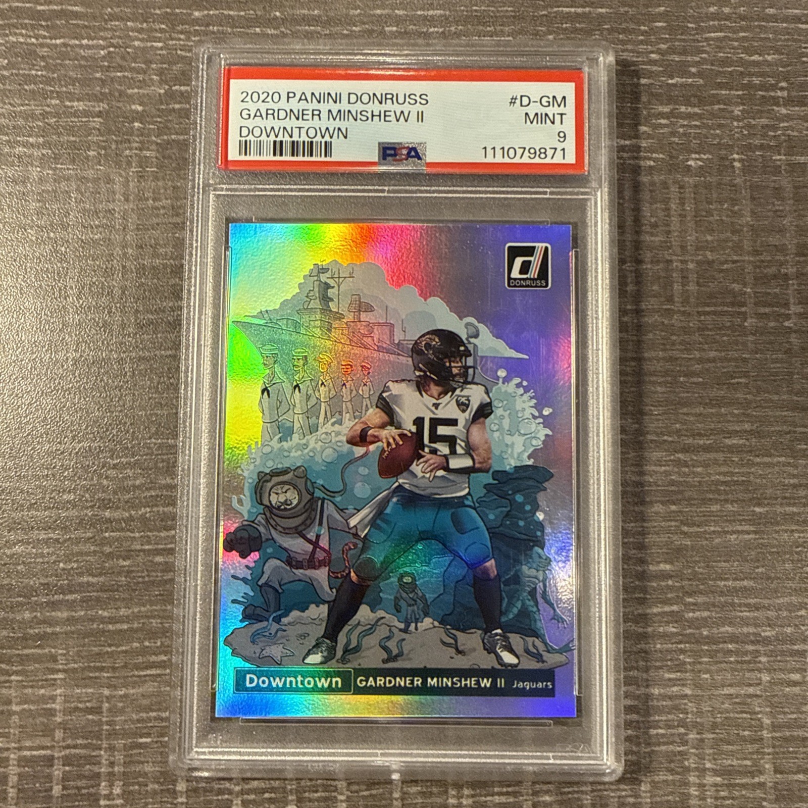 2020 Panini Donruss - Downtown! Gardner Minshew II #D-GM