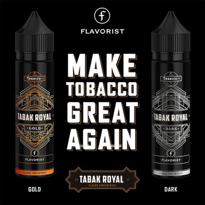 Flavorist - Tabak Royal - 10ml Longfill Aroma in 60ml Flasche - 11 Sorten