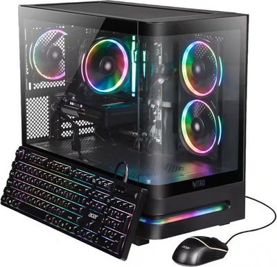 Acer - Nitro 65 Gaming Desktop - AMD Ryzen 99900X 2024 - AMD Radeon RX 9070 ...