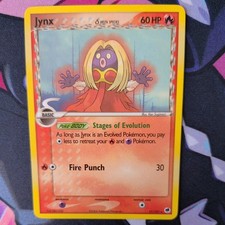 JYNX 17/101 POKEMON CARD (EX DRAGON FRONTIERS SET)