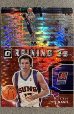 Steve Nash 2021 Donruss Optic Raining 3s Red Pulsar #16