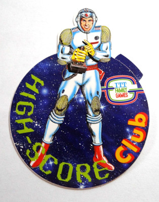 Werbe-Aufkleber ITT Family Games Atari VCS High Score Club Perry Rhodan 80er