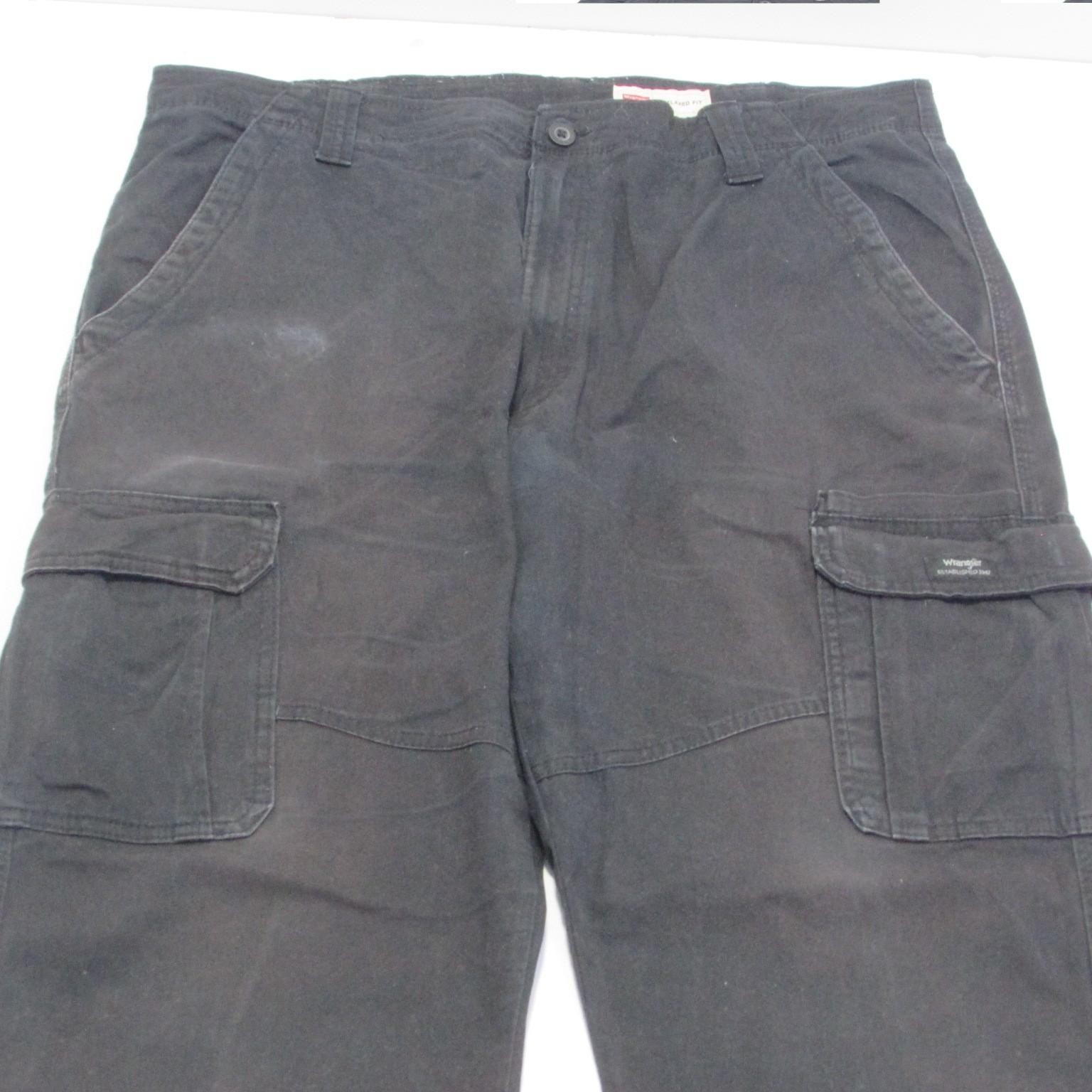 Wrangler Mens Carpenter Work Pant Relaxed Straight Stretch W38/L32 SKU Y13636 thumbnail 3