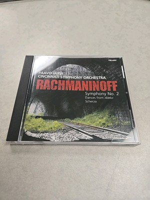 Rachmaninoff Symphony No.2 Dances From Aleko Scherzo Paavo Jarvi CD Telarc 605