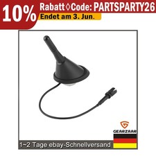 Auto KFZ Kurz Stab Dach Antenne + Raku 2 Sockel für Alfa Romeo Universal AM/FM