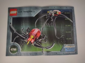 LEGO Alpha Team Ogel Mutant Squid (4796) - Complete with Minifigure
