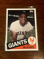 Willie Mays Topps Throwback Card Lot - 4 Cards