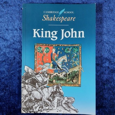 William Shakespeare - King John - Schullektüre auf Englisch - von 1994