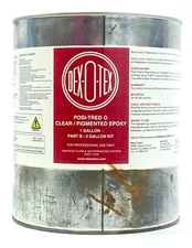 Skid-Resistant Industrial Epoxy Floor Coating Part B Clear Pigmented 1 Gallon