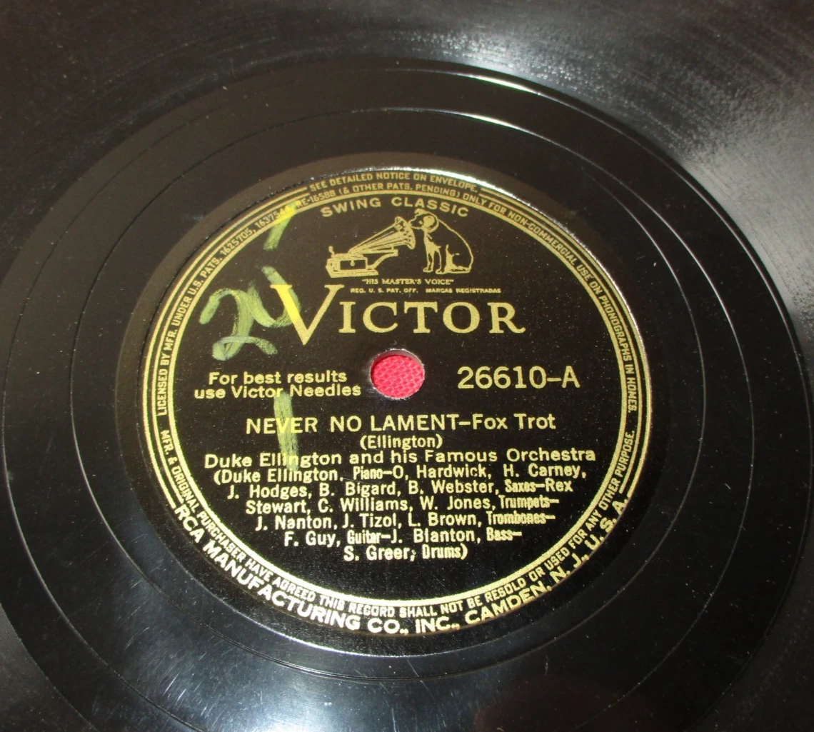 米4discs 78RPM/SP Duke Ellington Mood Ellington C164 COLUMBIA