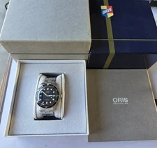 New Oris Divers Sixty-Five Automatic Watch W Box And Papers
