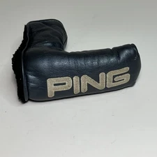 Vintage Mr. Ping Blade Putter Cover - Black / White - Single Mr. Ping