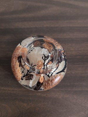 Traumlicht Gilde Dreamlight Candle Holder. Germany. Branches, Pinecones, Leaves