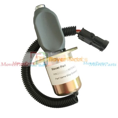Shut Off Stop Solenoid 9073747 24V for Cummins Liebherr Excavator R914 +