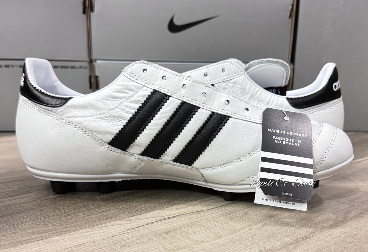 Adidas Copa Mundial Leather Soccer Cleats White Black ID4050 Mens